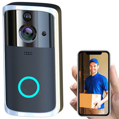 Smart Wi-Fi Video Doorbell Camera – Wireless HD Security Camera with Motion Detection & Two-Way Audio