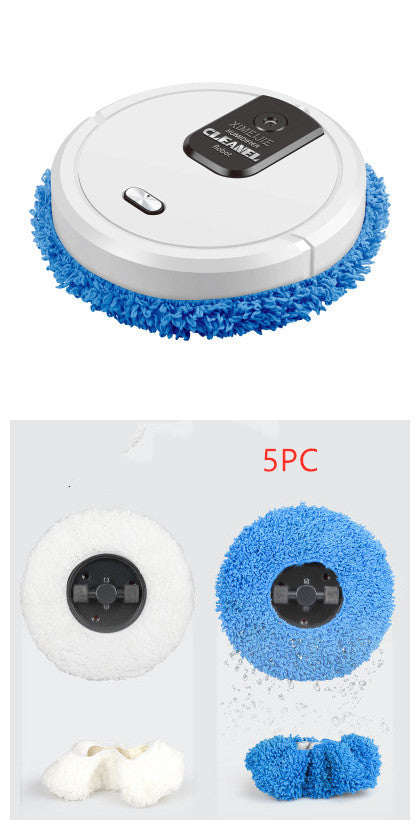 Automatic Sweeping & Spraying Robot Vacuum – USB Rechargeable, Low‑Noise Home Cleaner
