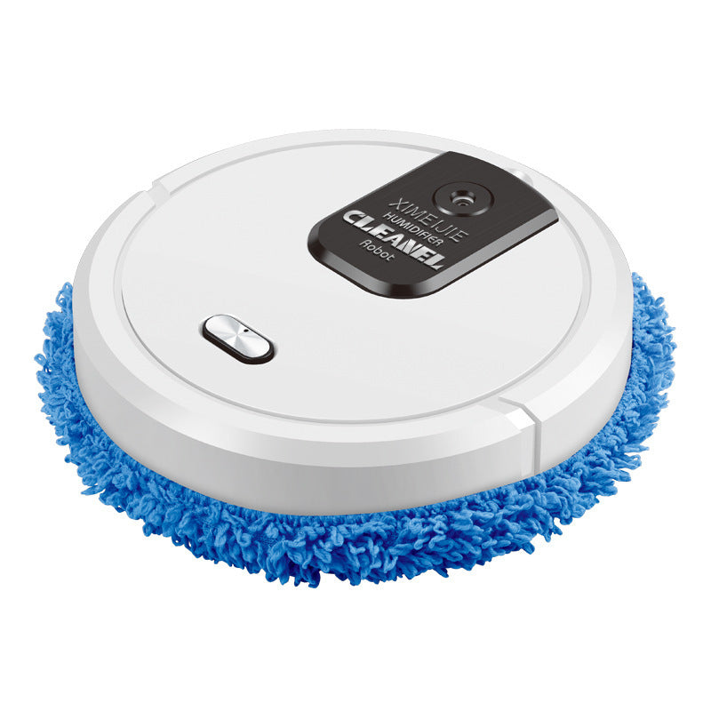 Automatic Sweeping & Spraying Robot Vacuum – USB Rechargeable, Low‑Noise Home Cleaner