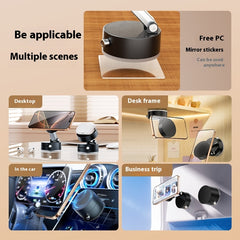 Foldable Magnetic Car Phone Holder with Strong Suction Cup – Hands-Free Mount for Smartphones & GPS Navigation