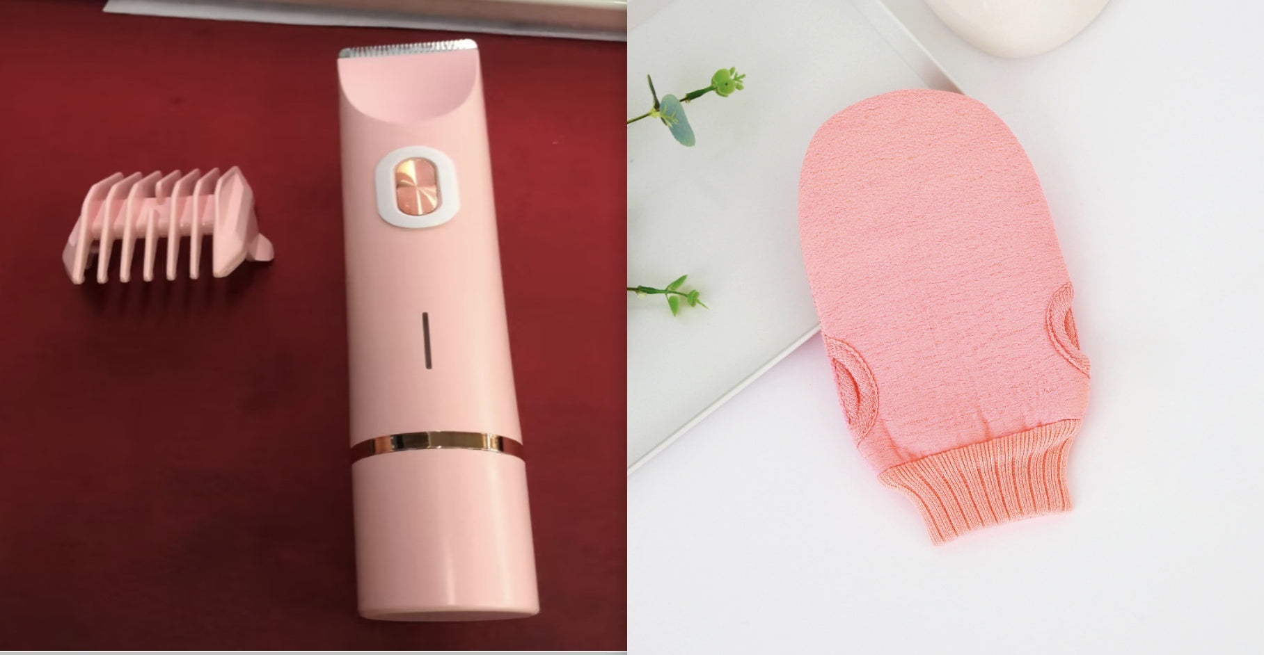 "Women’s 2-in-1 Electric Hair Remover – Dual Blade Shaver for Bikini Line, Legs & Underarms"